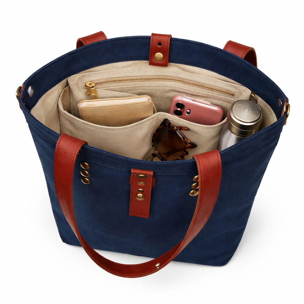 Blue Women Sling Tote Bag for Stylish Functionality